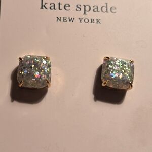 Kate Spade Iridescent Glitter Earrings